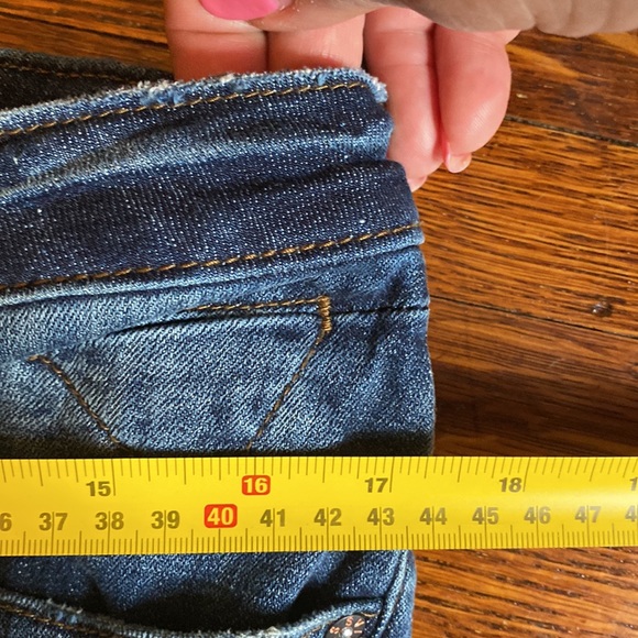 VIGOSS jeans size 32/27, distressed, pre-owned, still working - Picture 3 of 10